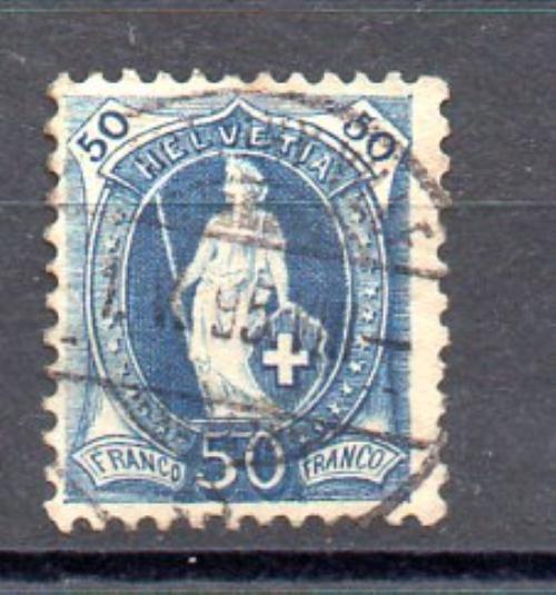 Suiza Año 1891 Nº Zumstein 70C (o)